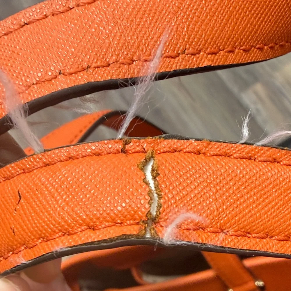 Michael Kors Tangerine Tote Bag - Picture 6 of 7
